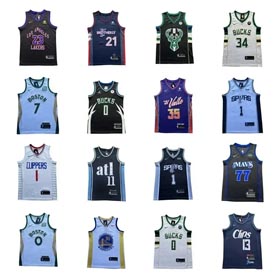 Lakers Bucks Clippers Suns Camiseta de baloncesto-1228  