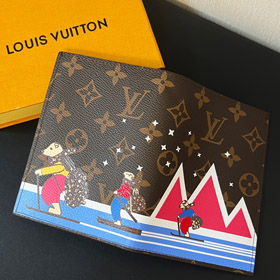 Louis Vuitton LV carta patrón pasaporte titular-3535