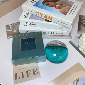 Bvlgari agua energía azul claro Perfume-3396  