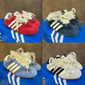 Adidas Trefoil encaje Bowknot Dexun zapatos de baile-4189  