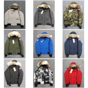 Canadá ganso FW22 Everleigh serie de un solo pecho con capucha insignia etiqueta abajo chaqueta-4278  