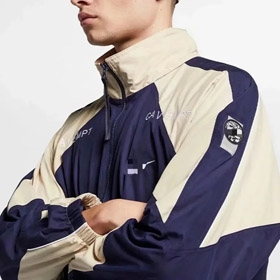 Cav vacío x Nike conjunto stand cuello cremallera chaqueta-4335  
