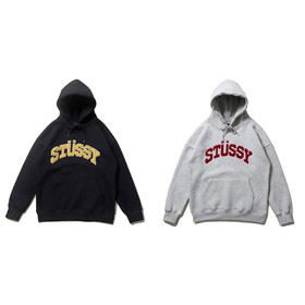 Sudadera con capucha de impresión de la carta Stussy-4437  