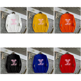 Louis Vuitton LV cuello redondo suelto de punto suéter-4454  