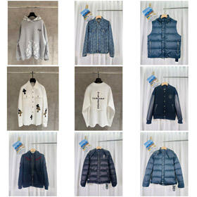 Chrome Hearts CH new double-sided down jacket-4501  