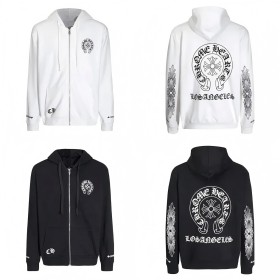 CHROME Sudadera con cremallera con capucha